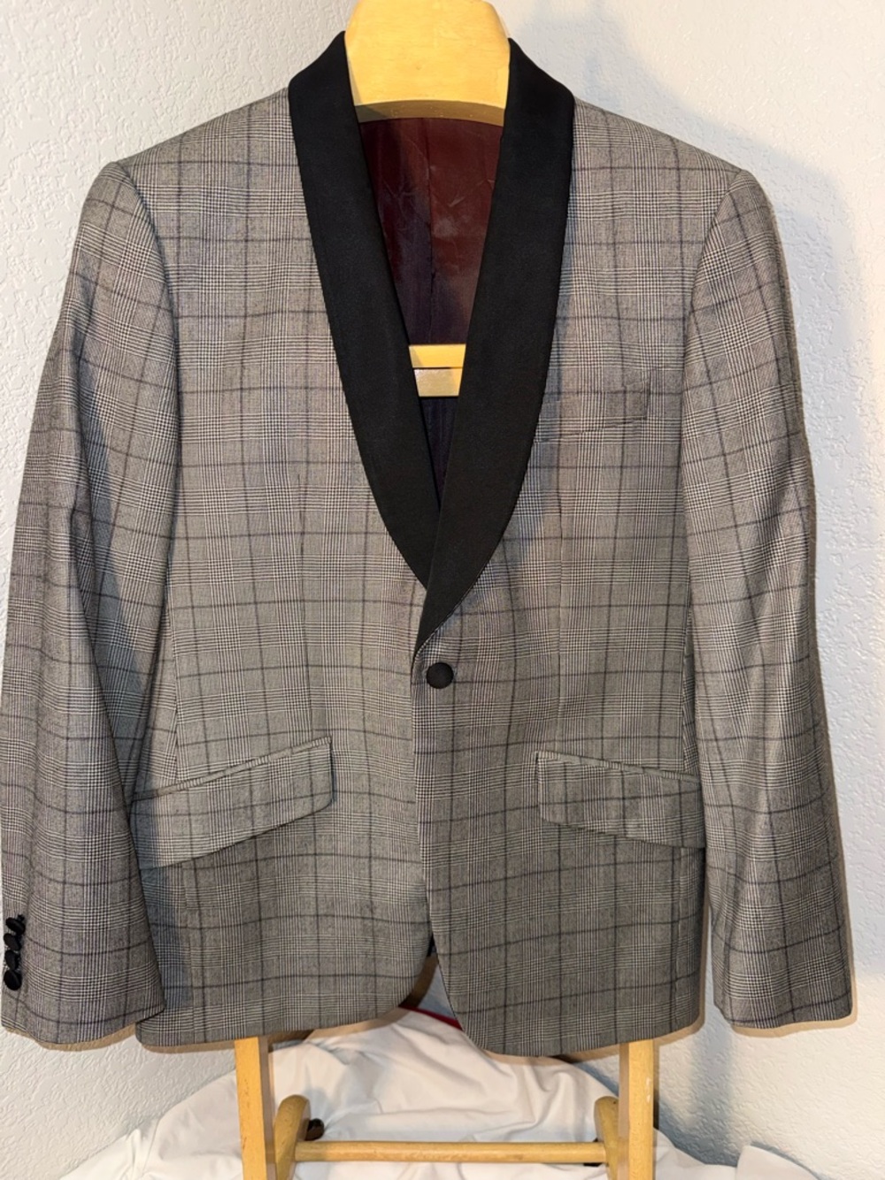 Joseph Abboud One Button Suit Jacket Mens Blazer Sport Coat Formal Business